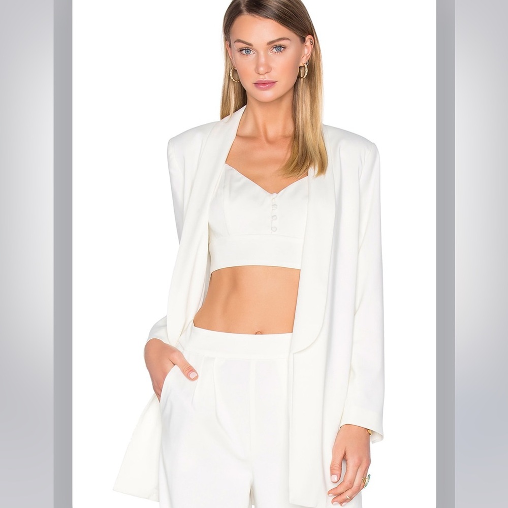 House of Harlow 1960 x Revolve Chloe Boyfriend Jacket Blazer in XS
